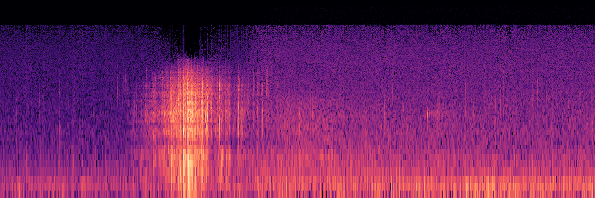 Spectrogram: Short Midground Rock Slide